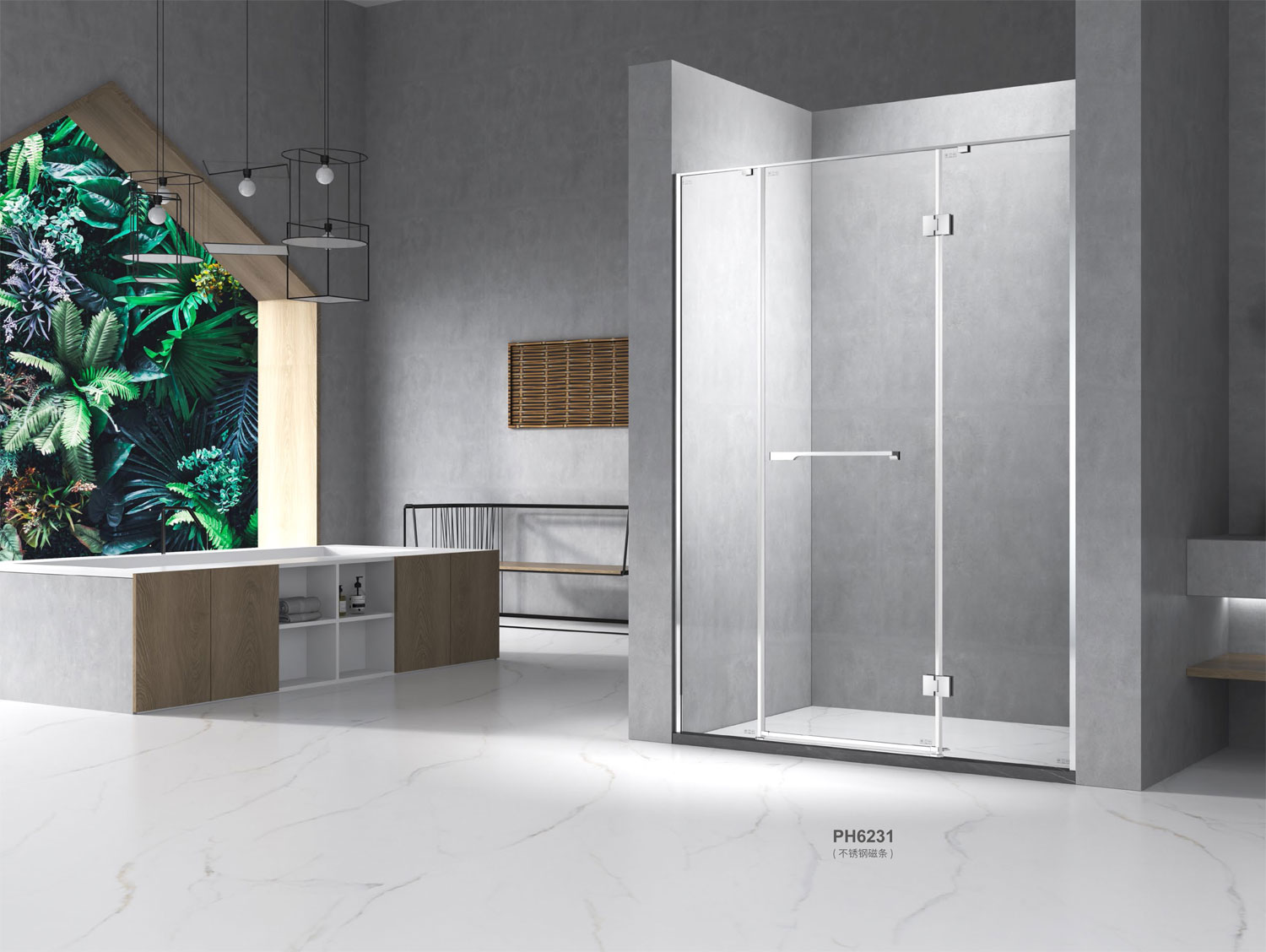 实用与美观并存，淋浴房让您的浴室独具魅力