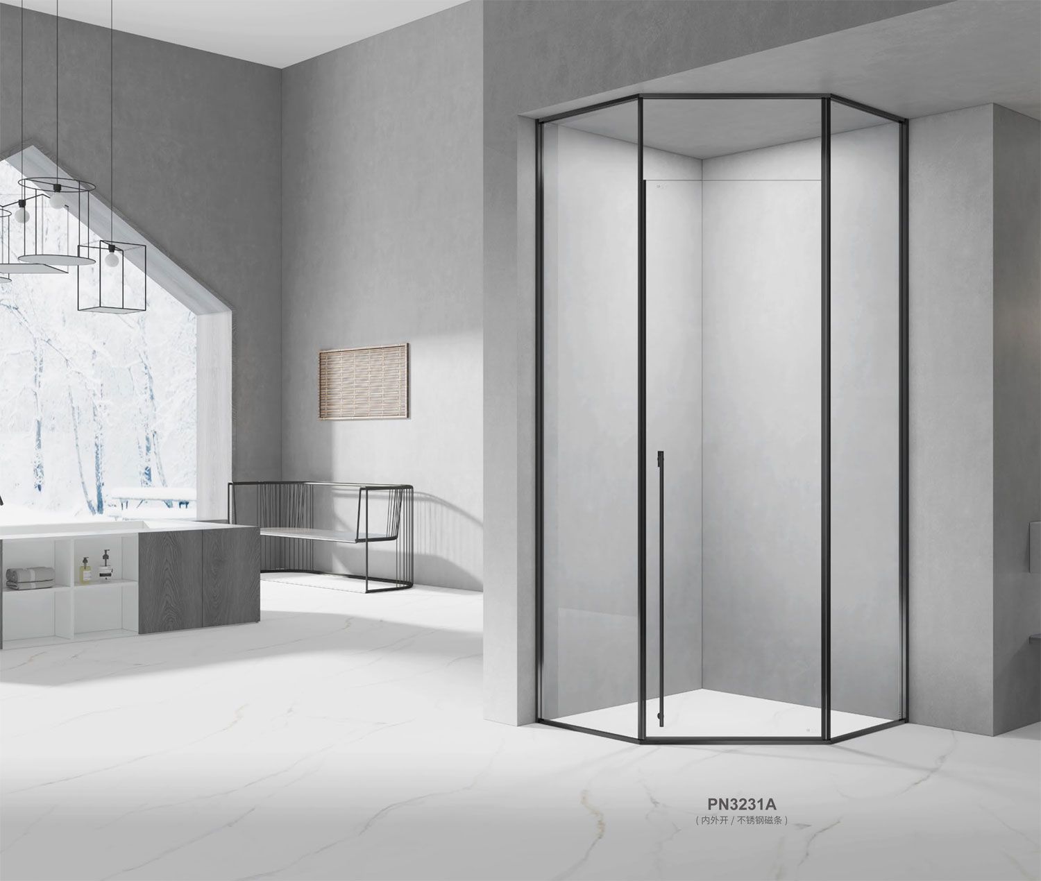 淋浴房：干湿分离，打造健康舒适的居住环境